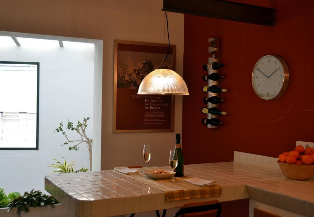 Villa La Roca - A Fusion Of Modern And Typical Andalucian Architecture Montecorto Ruang foto